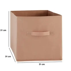 Opbergmanden-5five Opbergmand/kastmand Square Box - 31 x 31 x 31 cm