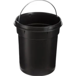 Prullenbakken-5five Pedaalemmer - wit - metaal - 3 L - 25 cm - prullenbak
