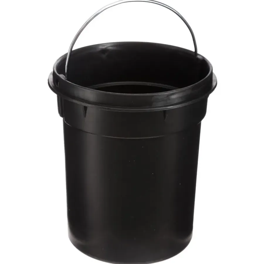 Prullenbakken-5five Pedaalemmer - wit - metaal - 3 L - 25 cm - prullenbak