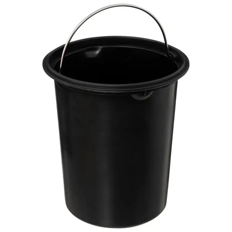 5five Pedaalemmer Mystic - groen mix - 3L - metaal - 17 x 23 cm