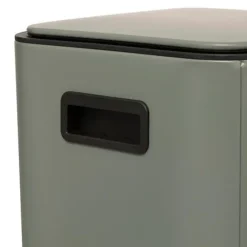 5five Prullenbak/pedaalemmer - groen - metaal - 30 liter