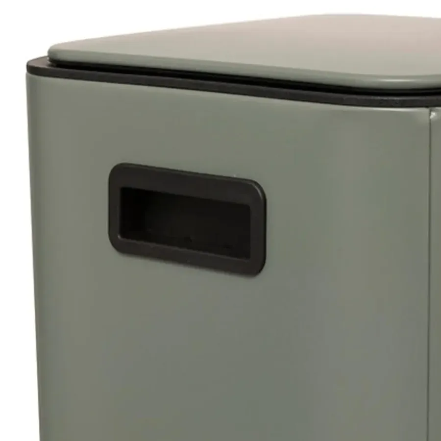 5five Prullenbak/pedaalemmer - groen - metaal - 30 liter
