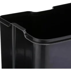 5five Prullenbak/pedaalemmer - grijs - metaal - 30 liter - 34 x 61 cm