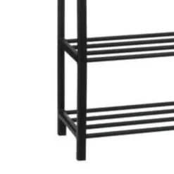 Kledingopbergers-5five Schoenenrek - zwart - 8 paar schoenen - 50 x 65 cm