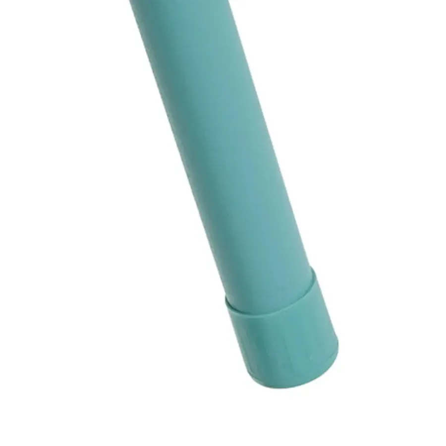 Krukjes-5five Stapelbaar zit krukje - metaal/polyester - blauw