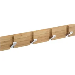5five Wandkapstok - lichtbruin - 4x ophanghaken - B40 cm