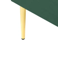 Leen Bakker FLAYAT - Eenpersoonsbed - Donkergroen - 120 x 200 cm - Fluweel