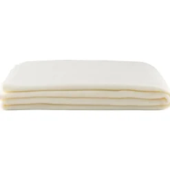 Plaids-Leen Bakker Fleeceplaid Basic - off-white - 125x150 cm