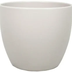 Bloempotten Voor Binnen-Floran Plantenpot - taupe - mat - keramiek - 32 x 27 cm