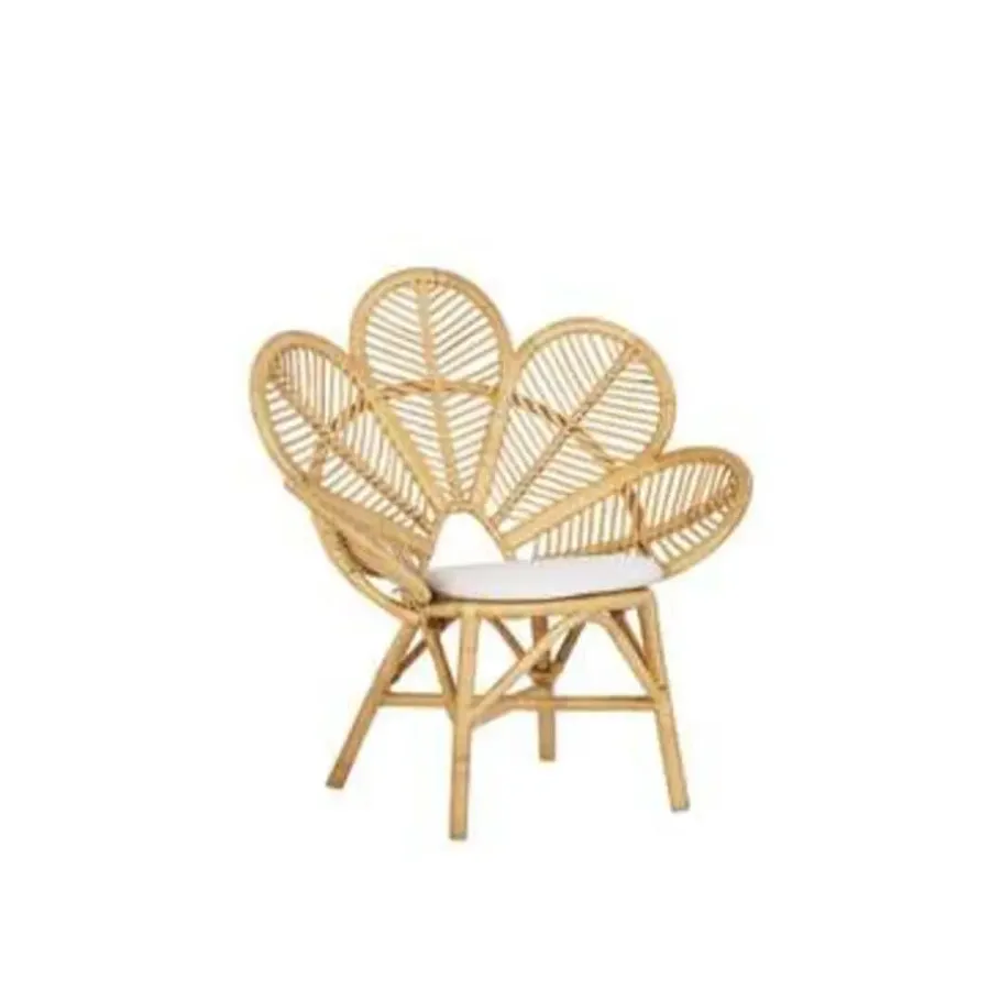 Beliani FLORENTINE / LIMNI - Bistroset voor 2 - Natuurlijk - Rotan