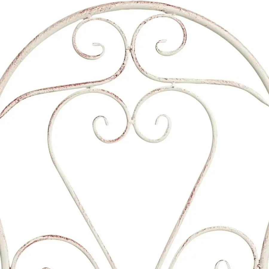 Leen Bakker FOLELLI - Set van 2 tuinstoelen - Lichtbeige - IJzer