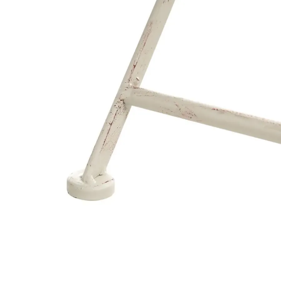 Leen Bakker FOLELLI - Set van 2 tuinstoelen - Lichtbeige - IJzer