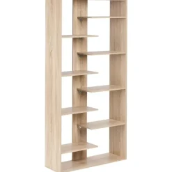 Leen Bakker FONTAS - Boekenkast - Lichtbruin - Spaanplaat