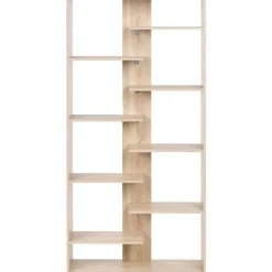 Leen Bakker FONTAS - Boekenkast - Lichtbruin - Spaanplaat