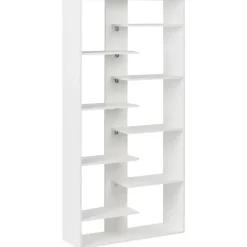 Leen Bakker FONTAS - Boekenkast - Wit - Spaanplaat