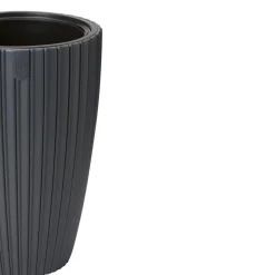 Bloempotten-Form Plastic Plantenpot - kunststof - antraciet - 40 x 58 cm