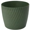 Form Plastic Plantenpot - kunststof - donkergroen - D27 x H23 cm