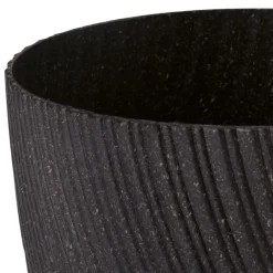 Form Plastic Plantenpot - kunststof - zwart - D17 x H14 cm