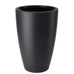 Bloempotten-Form Plastic Plantenpot - kunststof - antraciet - 40 x 58 cm