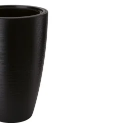 Form Plastic Plantenpot/bloempot - kunststof - zwart - 40 x 58 cm