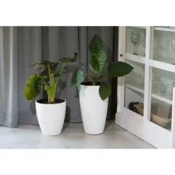 Form Plastic Plantenpot/bloempot - kunststof - zwart - 40 x 58 cm