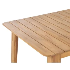 Beliani FORNELLI - Tuintafel - Lichte houtkleur - 90 x 180 cm - Acaciahout