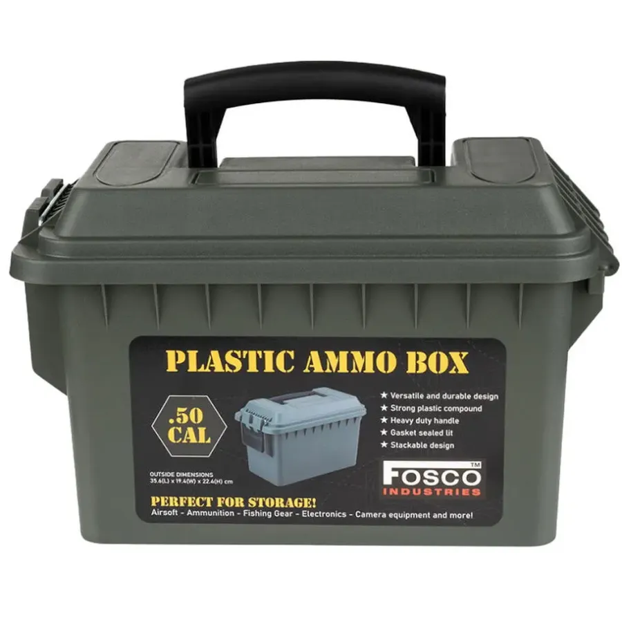 Leen Bakker Fosco industries opbergbox - groen - 14 liter- 36 x 19 x 22 cm