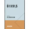 Fotolijsten-ACAZA Foto Kader, Lijst geschikt voor Foto's of Posters van 61 cm x 91,5 cm - Zwart