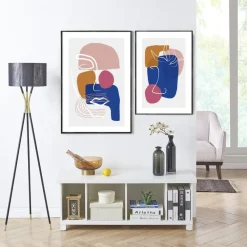 Fotolijsten-ACAZA Foto Kader, Lijst geschikt voor Foto's of Posters van 61 cm x 91,5 cm - Zwart
