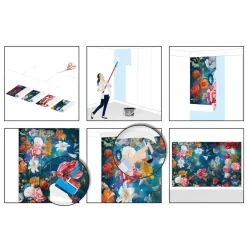 Reinders Fotobehang Bloemenwereld - 260 x 384cm - Blauw