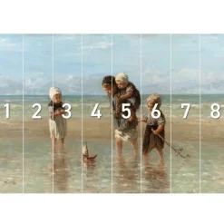 Reinders Fotobehang Israëls Kinderen der Zee - 260 x 384cm - Beige