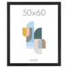 Fotolijsten-Merkloos Fotokader - Fotolijst - Wissellijst - 50x60 cm - MDF - Zwart