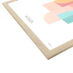 Merkloos Fotokader - Fotolijst - 60x80 cm - MDF hout - Lichte Eik kleur