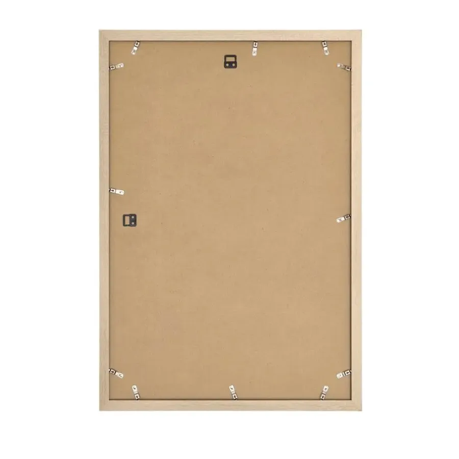 Fotolijsten-Merkloos Fotokader - Fotolijst - 50x75 cm - MDF hout - Lichte Eik