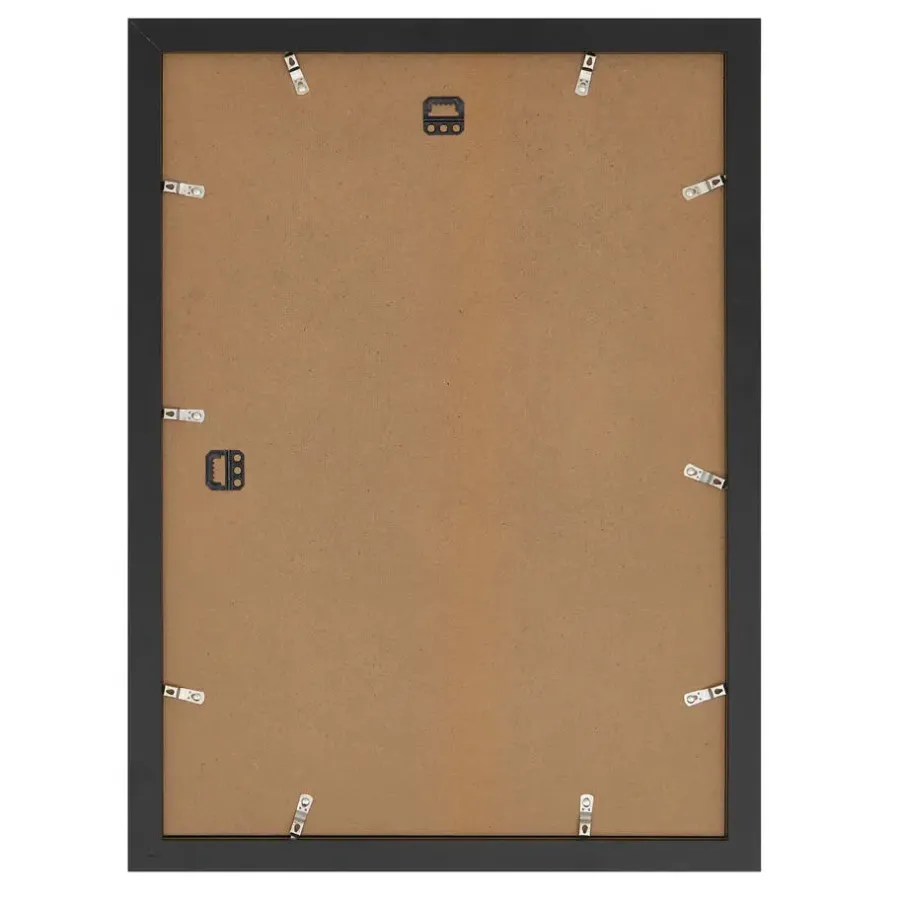 Merkloos Fotokader A2 Formaat - Fotolijst in MDF Hout - 42 x 59,40 cm - Zwart