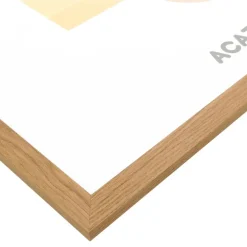 Merkloos Fotokader A2 Formaat - Fotolijst - 42 x 59,40 cm - MDF - Warme eik