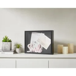 Fotolijsten-Merkloos Fotokader in 3D - Box Frame - Fotolijst - 3.5 cm diep - MDF - 30x40cm - Zwart