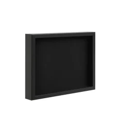 Fotolijsten-Merkloos Fotokader in 3D - Box Frame - Fotolijst - 3.5 cm diep - MDF - 30x40cm - Zwart