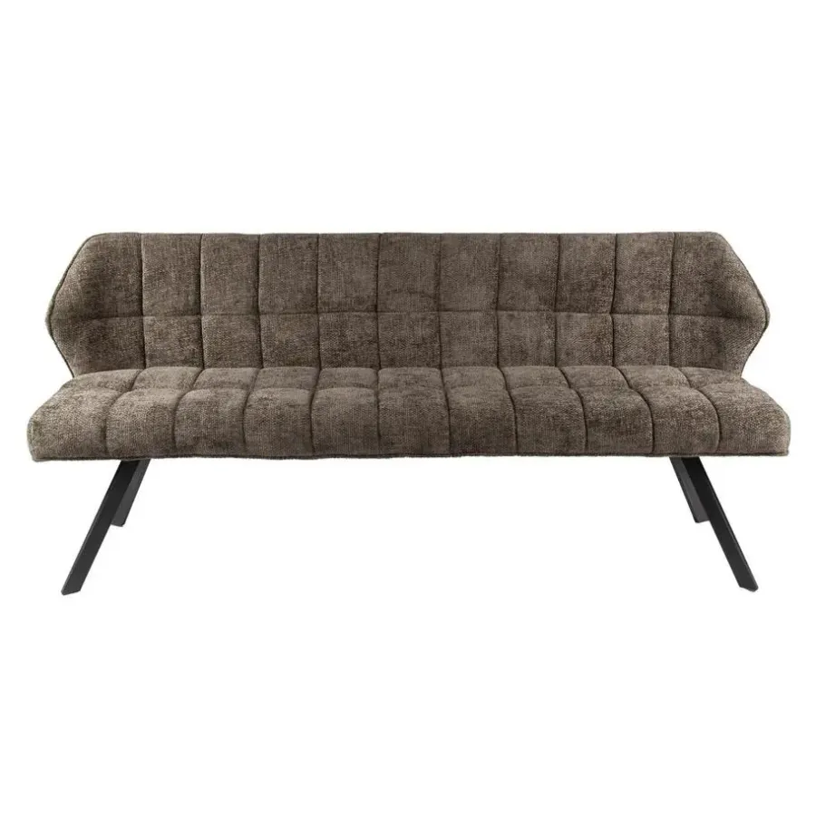 Fraaai - Ramon eetkamerbank 180 cm geweven - taupe