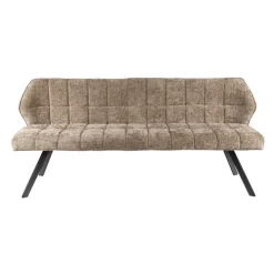 Fraaai - Ramon eetkamerbank 180 cm geweven - champagne