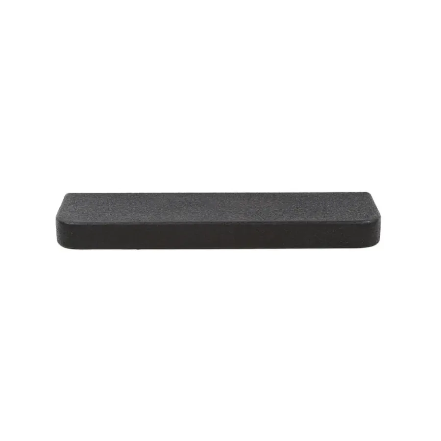 Fraaai - Sani wandplank - 100 cm - metallic - zwart