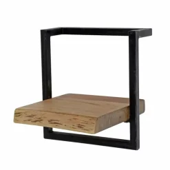 Wandplanken-Fraaai - Woody metaal wandplank 30 cm