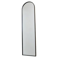 Spiegels-Fragix Ark wandspiegel - Zwart metaal - 120x40