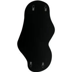 Fragix Avi Organische spiegel 120x62 Zwart