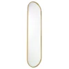 Spiegels-Fragix Boston Passpiegel Ovaal - Goud - Metaal - 150x40