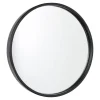 Spiegels-Fragix Boston wandspiegel rond - Zwart - Metaal - Ø35cm - Industrieel