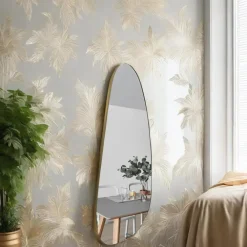 Spiegels-Fragix Milo Organische spiegel 120x50 Goud