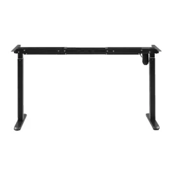 Homeworx Frame zit/sta bureau elektrisch verstelbaar - zwart