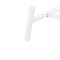 Beliani FRATTE - Tuintafel - Wit - Aluminium