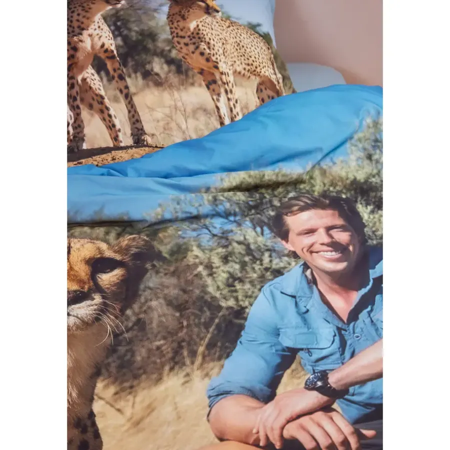 Kinderdekbedovertrekken-Freek Vonk dekbedovertrek - safari - 140x200 cm